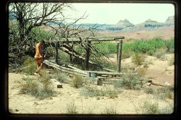 Run at 69-70, Mile 69.7 left bank, old cabin