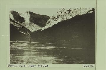 Downstream from Mile 14.0