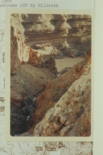 Elves Chasm from terrace above the arch
