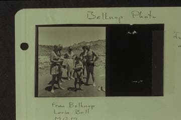 At Paria Riffle:  Fran Belknap, Lorin Bell, MGM, Loie Belknap, Maradel Marston and Otis Marston