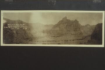 Green River Investigation:  Across River from Draw, 1/4 Mile below Stampede Flat Damsite