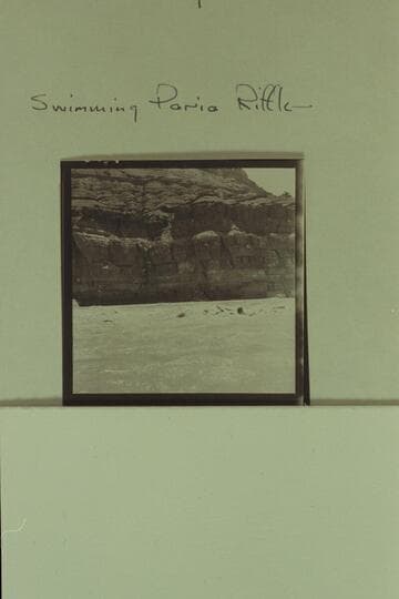 Swimming Paria Riffle