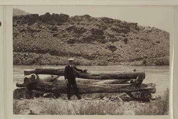 Old cable crib at Lees Ferry.  Robert B. Hildebrand