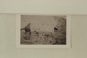 No. 126. Charles Gibbons album. The fort at Lees Ferry