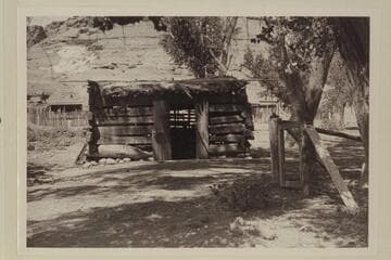 John D. Lee's smith shop