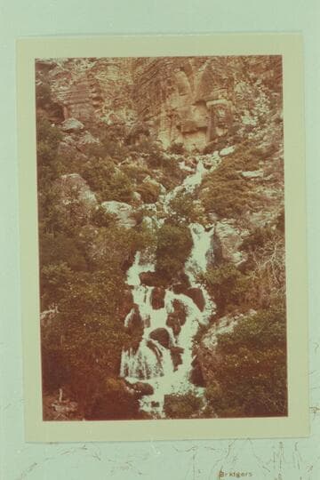 Stream below Tapeats Cave and Spring