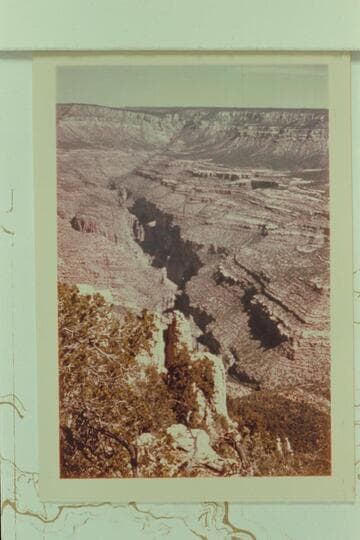 Saddle Canyon from Powell Plateau