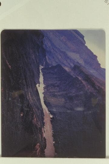 Grand Scenic Divide from Bench Mark at Ruby. Serpentine Rapid in middle distance