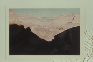 Crystal Canyon.  McDonald departed from the Stanton crew 1890, Feb. 10, and climbed to the Rim via this canyon