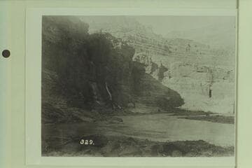 Vaseys Paradise with a small flow of water from the spring