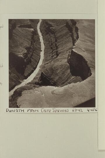 Downstream from Cave Springs Rapid