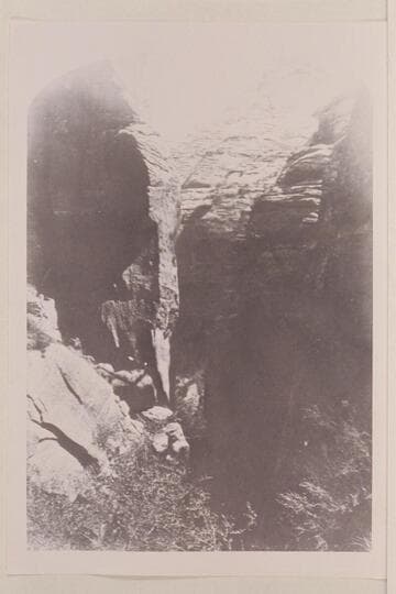 "Scenes on the Colorado River," Glen Canon Series; Side Canon. Probably near Sentinel Rock