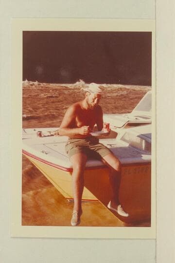 Jim Bechtel at breakfast