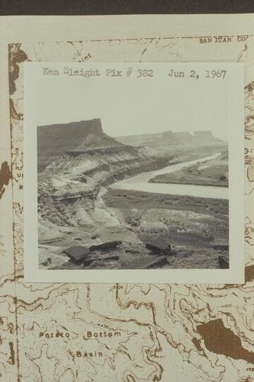 Downriver from the fort on Fort Bottom