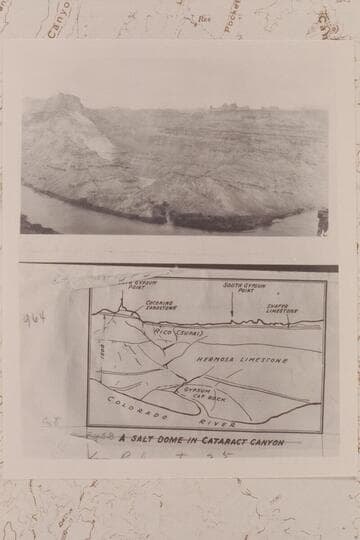 Lower Red Lake Canyon from the top of the trail into Spanish Bottoom