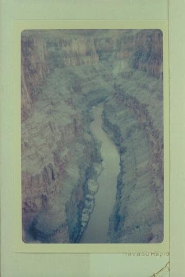 Upstream from the mouth of Havasu Canyon