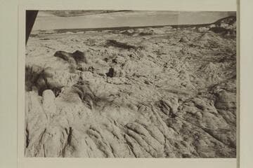 Northeast of Black Water Creek across Anasazi Canyon toward the San Juan. The edge of Navajo Mountain is at upper right
