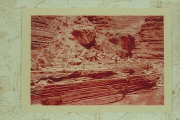 Upstream at camp 1/3 mile from mouth of Tuckup Canyon