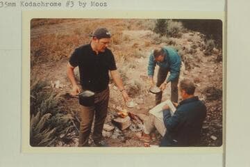 At camp in Prospect Valley