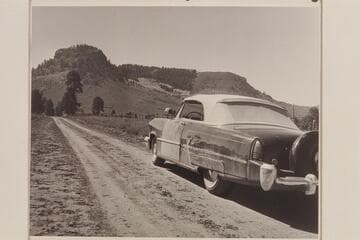Masland car at the Bear's Ears