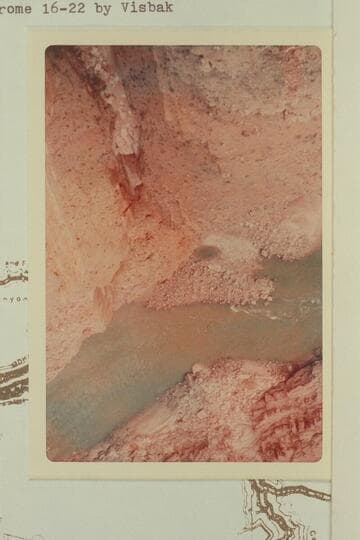 Mouth of Sinyala Canyon seen through telephoto lens from top of Redwall