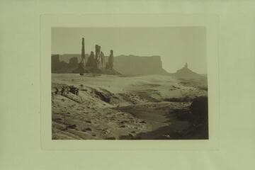 10.  A Typical Scene in Monument Valley.  Monument Valley will be thoroughly explored and mapped by the Expedition