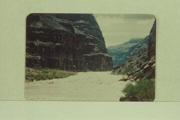 Lava Falls just prior to the run of the "Esmeralda II."