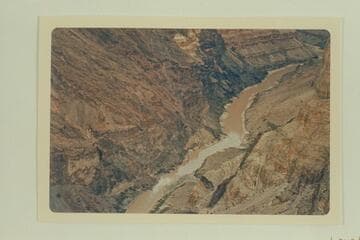 Vulcan Rapid. The wind is riffling the surface above the Rapid