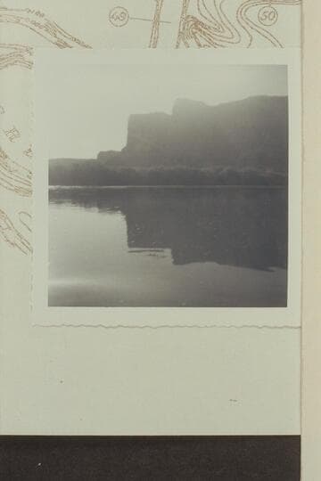 Downriver from Mineral Canyon. The sharp edge goes to Mineral Canyon
