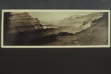 Green River Investigation: Upstream in Desolation Canyon, 1/4 Mile above Tabby-Ah-Guy