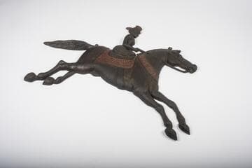 Equestrian Trade Sign for the Cincinnati Stove Works