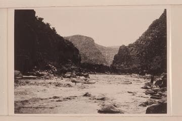 "Utah" in Upper Disaster Falls, Ladore Canyon
