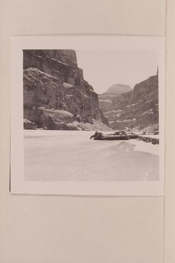 Downriver from mouth of Kanab Creek. Bright Angel preliminary gauge: 107,000 cfs