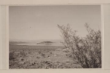 The dried yacht harbor at Lake Mead- Boulder City