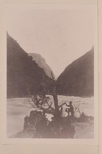 "Views on the Green River," Canon of Lodore Series. Disaster Falls