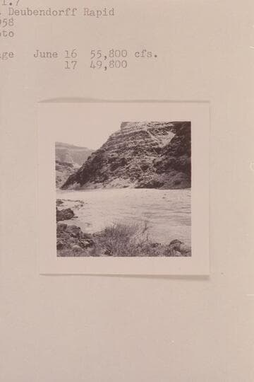 Upstream at Deubendorff [sic] Rapid