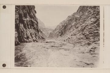 The last hurdle at Spencer Canyon