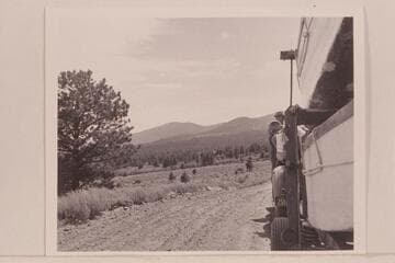 Mount Lena. From the road between Vernal and Green River, Wyoming