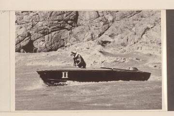 Claude Nichols experiments with "II" running light through Mile 217