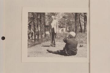 Marston photographs Zee Grant.  Kings Gap