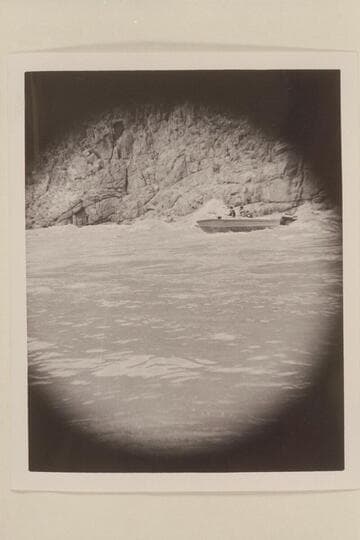 The "Cactus" in Mile 217 Rapid.  Buzz Belknap at the controls.  Preliminary Bright Angel gauge:  40,000 cfs