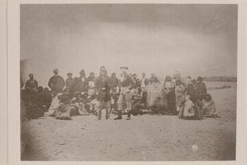 Across the Continent on the Kansas Pacific Railroad; At Fort Mojave