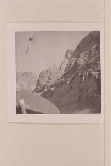 Buttes at mouth of Fern Glen Canyon