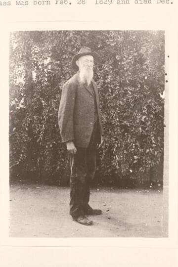 Octavius Decatur Gass.  Gass was born 1829, Feb. 28 and died 1924, Dec. 10