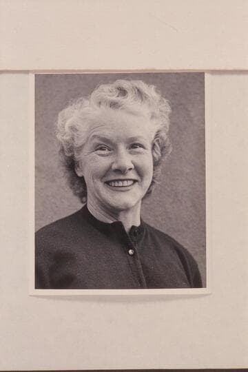 Mrs. Grace Anderson.  Mrs. Paul J. Anderson.  Riverside.  Mrs. Anderson traversed the Grand Canyon from Lees Ferry to Bright Angel Creek in 1954