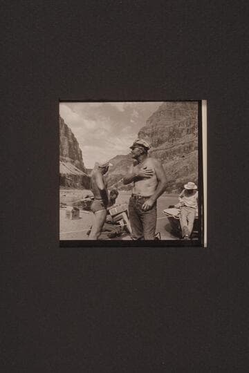 Claude Nichols, Jack Couffer, Rod Sanderson and John Riffey; Whitmore Wash. Jack is preparing film for Chet Bundy to take out