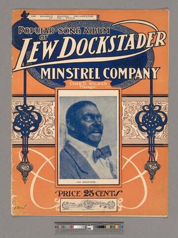 Popular song album of Lew Dockstader and his great minstrel company