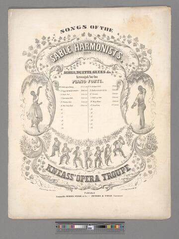 Ladies won't you marry? : No. 4 songs of the Sable Harmonists