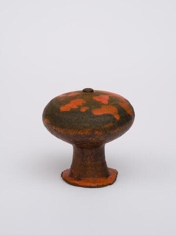 Orange Tall Pot