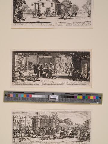 Plate 5: The Pillage, from "The Large Miseries of War" (Les misères et les malheurs de la guerre)